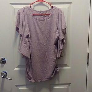 🔥 purple maternity top